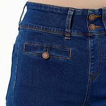 "As Is" DG2 by Diane Gilman New Classic Stretch Denim Welt Pocket F...