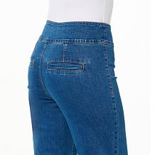 "As Is" DG2 by Diane Gilman New Classic Stretch Pull-On Wide-Leg Jean