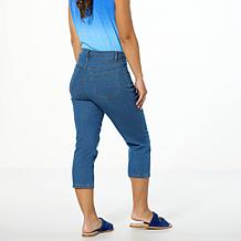 "As Is" DG2 by Diane Gilman The Effortless Stretch Denim Tri-Fit Ca...