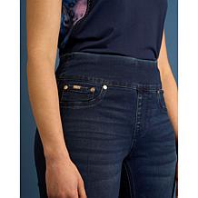 "As Is" DG2 by Diane Gilman Virtual Stretch Denim Comfort Waist Boo...