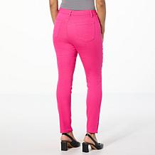 "As Is" DG2 by Diane Gilman Virtual Stretch Denim Pull-On 5-Pocket ...