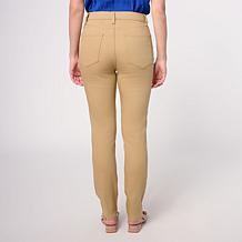 "As Is" DG2 by Diane Gilman Virtual Stretch Denim Pull-On 5-Pocket ...