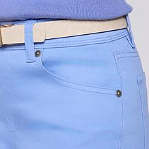 "As Is" DG2 by Diane Gilman Virtual Stretch Pull-On 5-Pocket Jegging