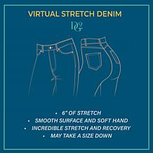 "As Is" DG2 by Diane Gilman Virtual Stretch Pull-On 5-Pocket Jegging