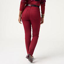 "As Is" DG2 by Diane Gilman Virtual Stretch Pull-On 5-Pocket Jegging