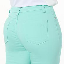 "As Is" DG2 by Diane Gilman Virtual Stretch Pull-On Bermuda Short -...