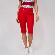 "As Is" DG2 by Diane Gilman Virtual Stretch Solid Denim Pull-On Ber...