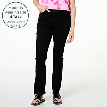 "As Is" DG2 by Diane Gilman Virtual Stretch Straight-Leg Jean 