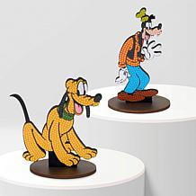 "As Is" Diamond Art Club Disney Goofy and Pluto Sparkle Pal Kit