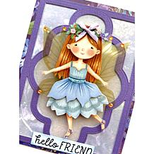 "As Is" Diamond Press 3D Fairy Stickers