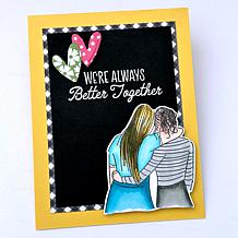 "As Is" Diamond Press Girl Squad Stamp and Die Kit