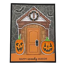 "As Is" Diamond Press Home for the Holidays Stamp and Die Kit