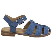"As Is" easy spirit® Gretty Leather Fisherman Sandal