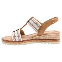 "As Is" easy spirit Selene Low Wedge Sandal