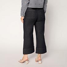 "As Is" Elle Get the Look Cropped Trouser Jean