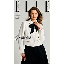 "As Is" Elle Get the Look Sash Bow Tweed Jacket