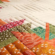 "As Is" Emryn House 100% Cotton Fall Wreath Quilt Set