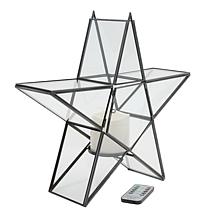 "As Is" Emryn House Lantern with LED Candle and Remote