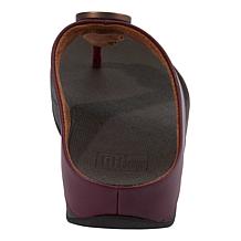 "As Is" FitFlop Halo Metallic Toe-Post Sandal