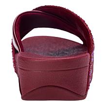 "As Is" FitFlop Lulu Crystal-Mix Metallic Cross