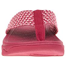 "As Is" Fitflop Surfa Multi-Tone Webbing Toe-Post Flip-Flops