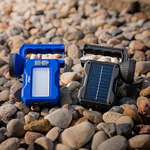 "As Is" Flipo Rechargeable Solar Work Lights - Set of 2  