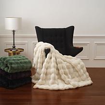 "As Is" G BY G Faux Fur Throw