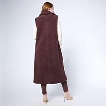 "As Is" G by Giuliana Black Label Teddy Vest