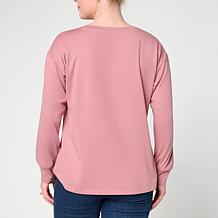 "As Is" G by Giuliana Cotton Jersey Top