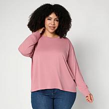 "As Is" G by Giuliana Cotton Jersey Top
