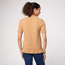 "As Is" G by Giuliana FF Sweater with Ruffle