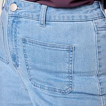 "As Is" G by Giuliana G-5 Denim Straight Leg Pant