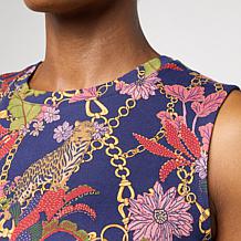 "As Is" G by Giuliana G-Knit Printed Sleeveless Tank