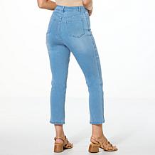 "As Is" G by Giuliana G-Soft Denim Slim Girlfriend Cropped Jean
