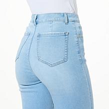 "As Is" G by Giuliana G-Soft Stretch Denim Mid-Rise Trouser