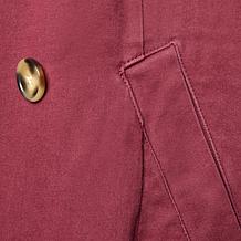 "As Is" G by Giuliana G5 Denim Trench Coat