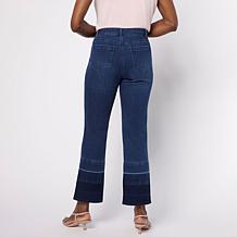 "As Is" G by Giuliana G5 Tri Release Straight Leg Jean