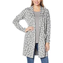 "As Is" G by Giuliana Jacquard Sweater Knit Duster Cardigan