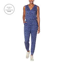 "As Is" G by Giuliana LounGy SoSoft Knit Jogger Jumpsuit