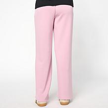 "As Is" G by Giuliana Marshmallow Knit Wide-Leg Pull-On Pant