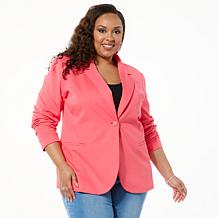 "As Is" G by Giuliana Ponte Knit Blazer