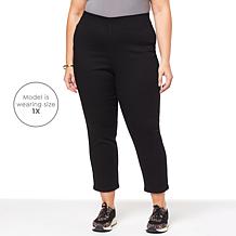 "As Is" G by Giuliana Retro Slim Crop Pant with Hide-and-Chic Waist...