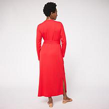 "As Is" G by Giuliana Rib Knit Dress with Self Belt