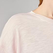 "As Is" G by Giuliana Slub Knit Relaxed Tee