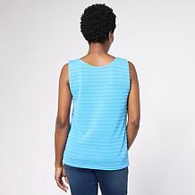 "As Is" G by Giuliana Textured Knit Tank