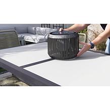 "As Is" GB Home & Garden 58" Outdoor Solar Floor Lamp