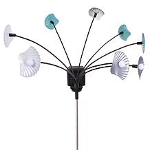 "As Is" GB Home & Garden Flower or Butterfly Solar Stakes - Set of 2