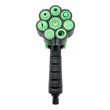 "As Is" Greanbase Fireman's Hose Nozzle with 7 Spray Settings