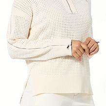 "As Is" GREY by Jhoan Sebastian Grey Quarter Zip Pullover Sweater