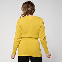 "As Is" Greyby Jhoan Sebastian Grey Spring Grommet Cardigan